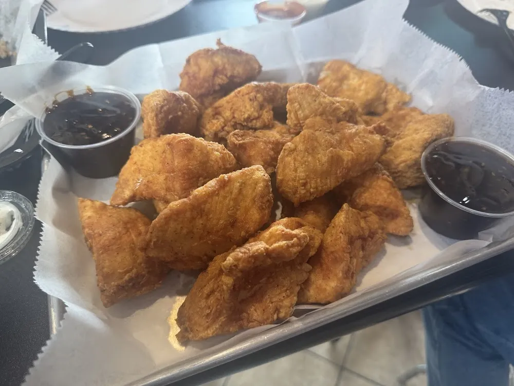 Boneless Wings with Teriyaki on the Side