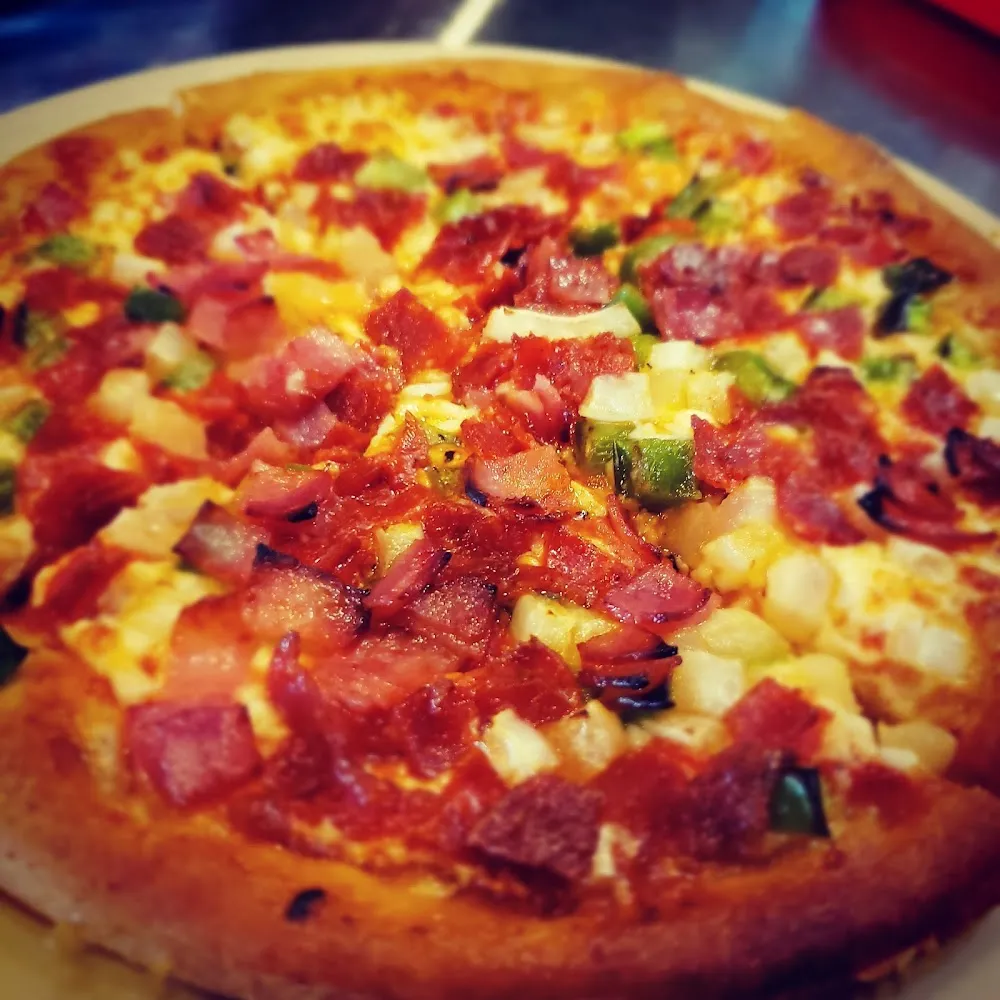 The Flying Hawaiian Pizza